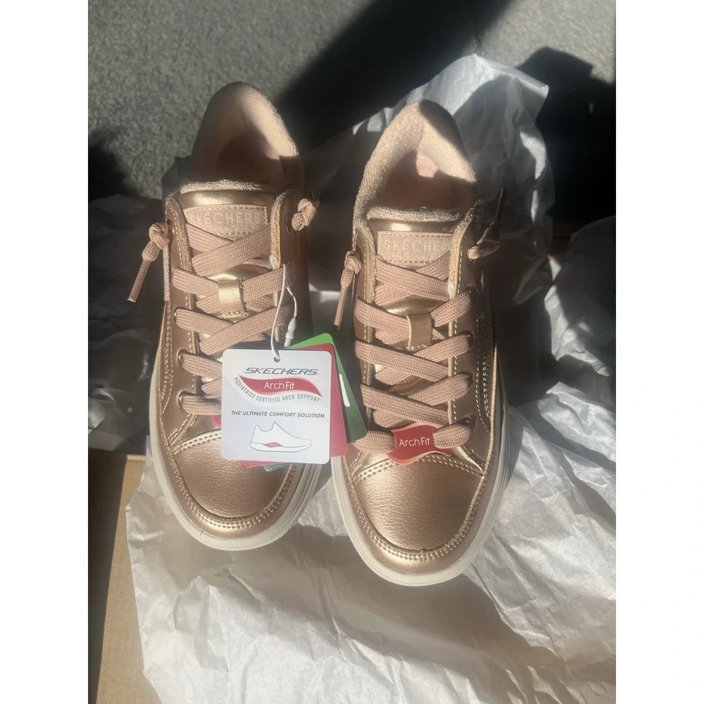Skechers‎ Street Womens Arch FIT Arcade-Glistening GAL RSGD 5 M US New with Box